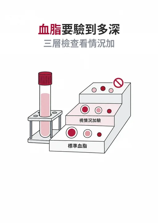 血脂要驗到多深？標準血脂組合適合每個人，apoB 與 Lp(a) 看情況加驗，NMR 顆粒分析目前不建議常規做